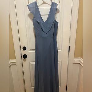 Dessy Collection Bridesmaid Dress - Larkspur Size 18